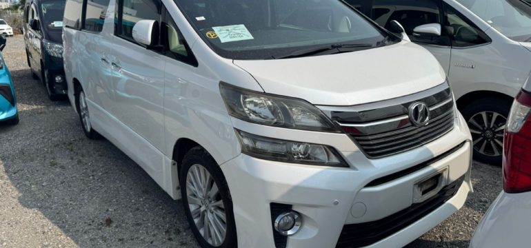 2012 TOYOTA VELLFIRE 3.5 G EDITION BUSINESS CLASS SEATING, *ONLY 10,066 MILES* GRADE 4/B, 1 OWNER IN JAPAN